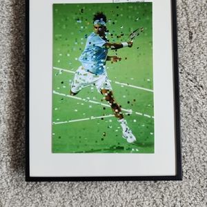 Roger Federer 4x6 Framed Print